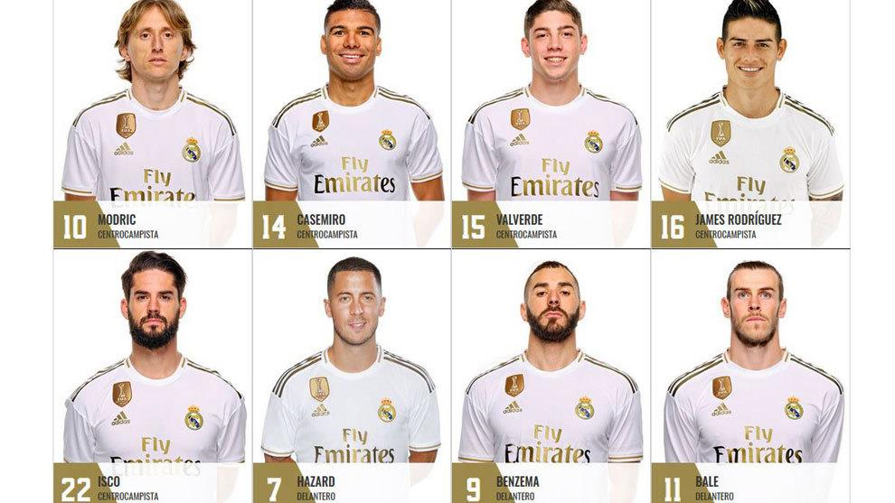 Số áo Real Madrid 2017 -2018 – những số áo làm nên tên tuổi 
